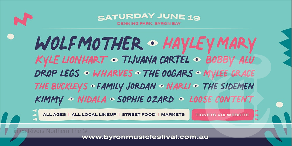 BYRON MUSIC FESTIVAL 2021 SOLD OUT!