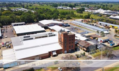 Grafton brewery industrial complex in North St, Grafton