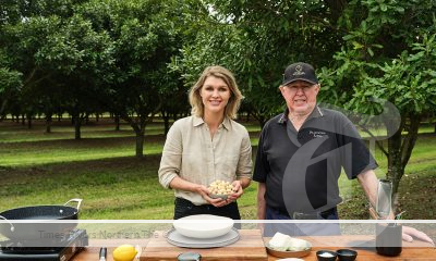 Farm to Fork visit local Macadamia Orchard
