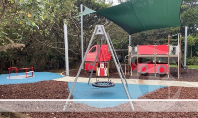 More playground equipment being added at Gaggin Park for all to enjoy