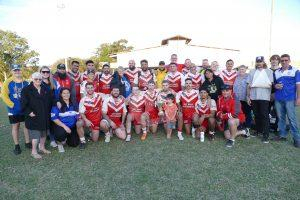 A group photo of 2 rugby teams