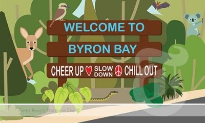 Byron Bay Welcome Sign Animation.