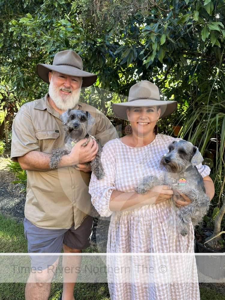 Tim and Rachel Carson, owners of Oaktree Pups.