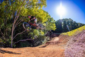 The Tweed’s first official mountain bike park and pump track at Uki features more than 6.4 km of trails across the park. BELOW: A pump track (skills park) specially designed to suit children aged 5 - 12 years is also included at the new Uki Mountain Bike Park.