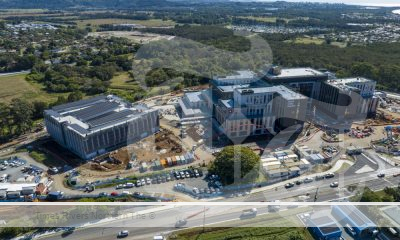 Arial of the Tweed Valley Hospital.