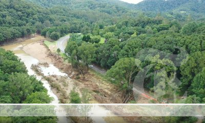 Flooding impacts at Riverside Park near Uki left the riverbank in critical need of restoration.