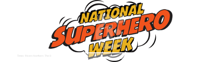 National Superhero Week Logo