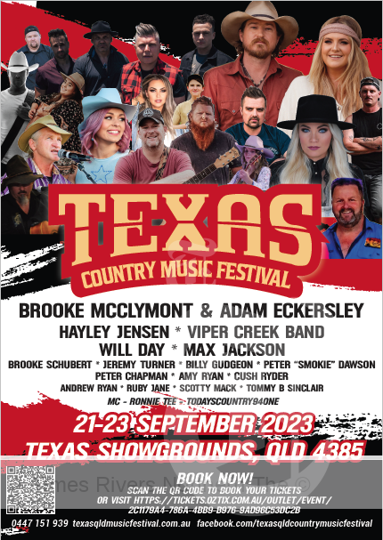 Texas Country Music Festival Poster