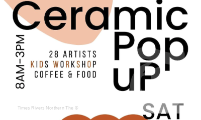 Clay Northern Rivers presents a ceramic pop up show at Elevator ARI, 3 Rural St, Lismore from 8am - 3pm on 14th October 2023.