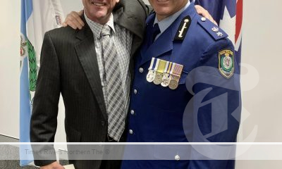 Retired Detective Chief Inspector Luke Arthurs and Superintendent David Roptell