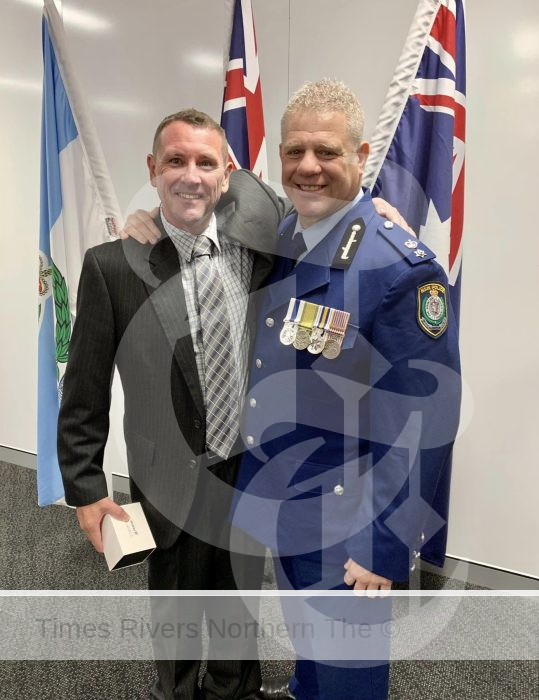 Retired Detective Chief Inspector Luke Arthurs and Superintendent David Roptell