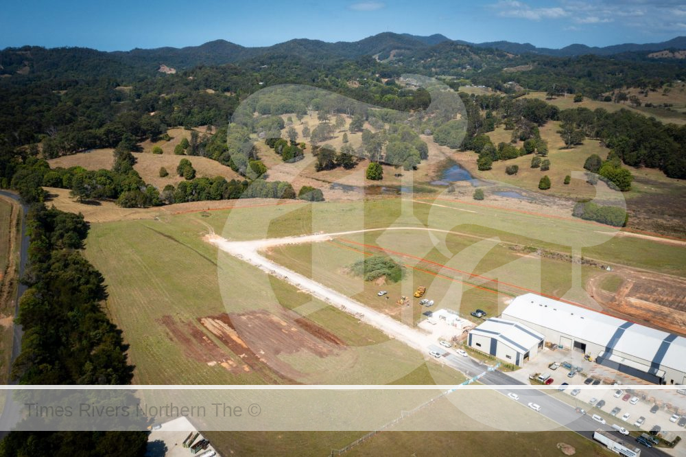 Construction has begun at the site of the new Industry Central Land Swap Project at South Murwillumbah