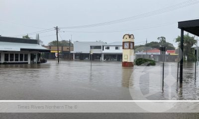 Byron Shire flooding in 2022 with the new floodplain management plan.