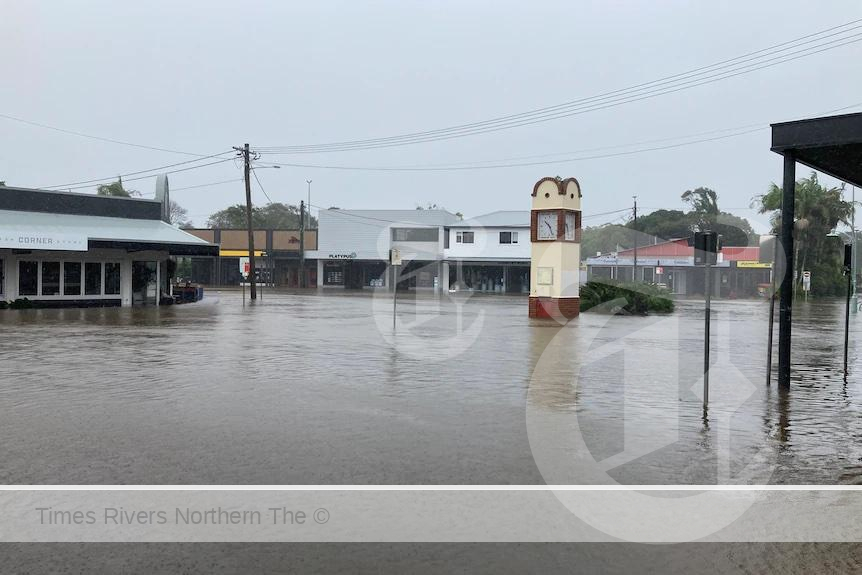 Byron Shire flooding in 2022 with the new floodplain management plan.