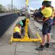 Council crews are working in restricted areas above and below Wollumbin Street Bridge to install new sewer main pipes to cater for Murwillumbah's future growth.