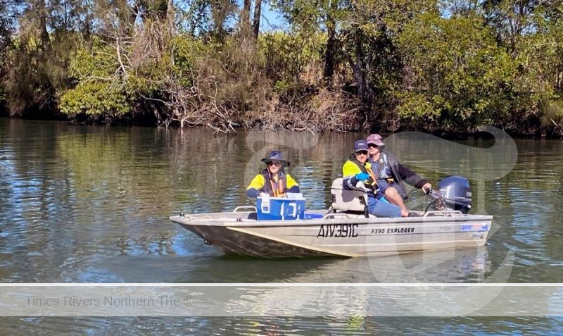 White spot Clarence River EPA water quality testing.