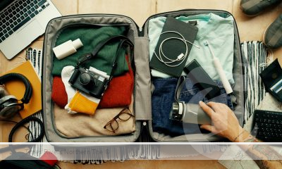 10 essential items for packing when travelling.