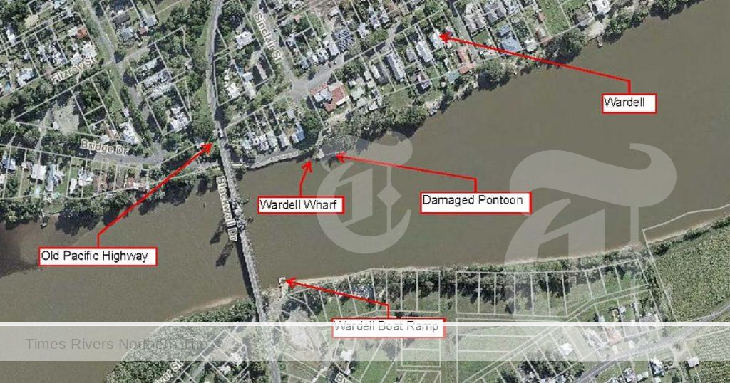 Wardell Pontoons Replacement Map