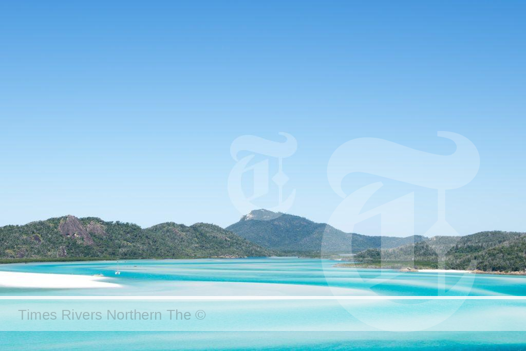 A group of Islands on the Whitsundays