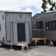 The Tiny Homes Australia tiny home, that is moveable and built from trailers.