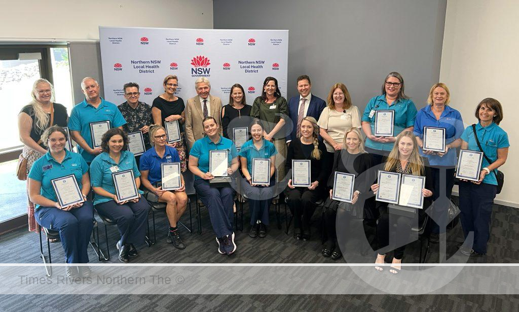 group photo - Allied Health Awards - NNSWLHD Excellence in Allied Health Awards Winners Announced