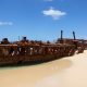 The Maheno wreck on K'gari