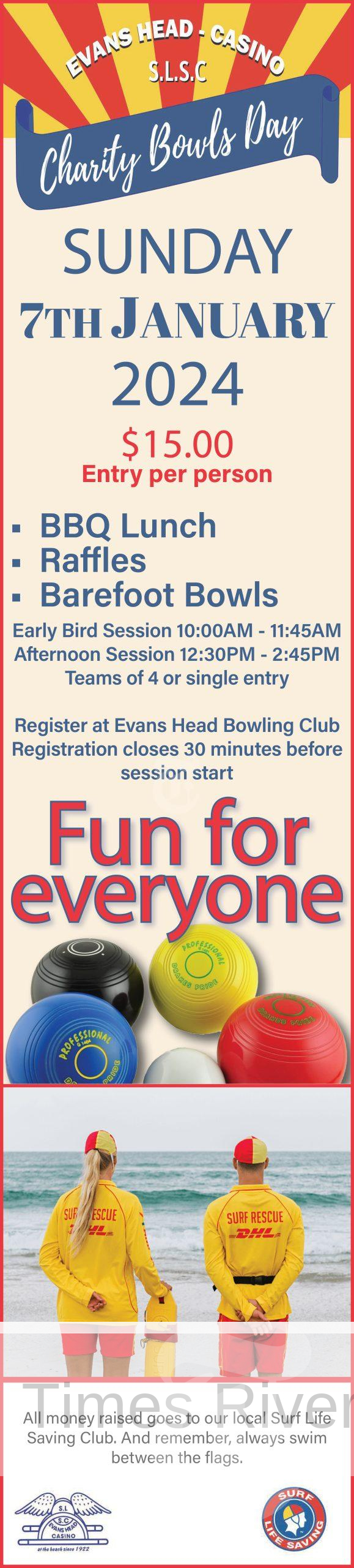 EVANS HEAD - CASINO S.L.S.C. Charity Bowls Day