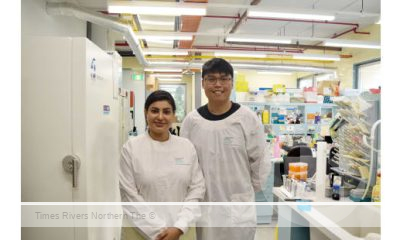 Dr Shweta Tikoo and Dr Dajiang Guo discovering new technology called Invasion-Block