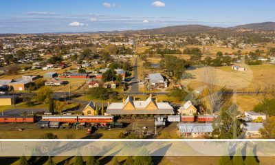 Arial View of Tenterfield.