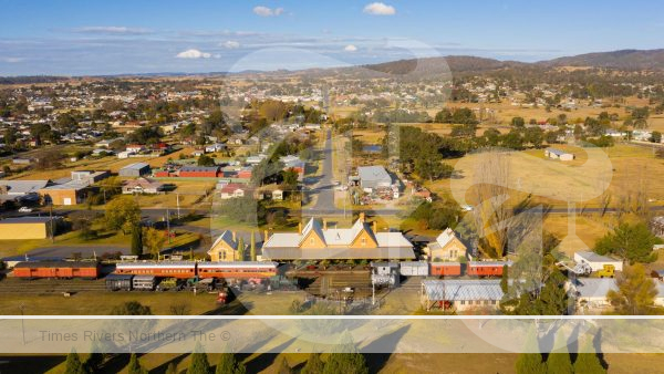 Arial View of Tenterfield.