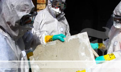 Asbestos in a young people house