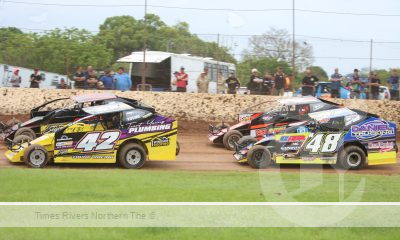 There will be plenty of action at Castrol Lismore Speedway over the Christmas-New Year period. Photo: Tony Powell.
