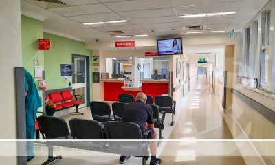 Murwillumbah District Hospital refurbishments 2023 Refurbed ED waiting area.