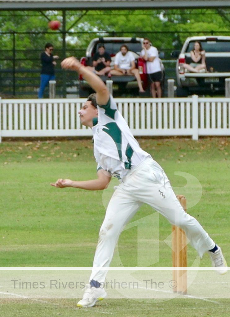GDSC Easts captain and spinner David Duroux