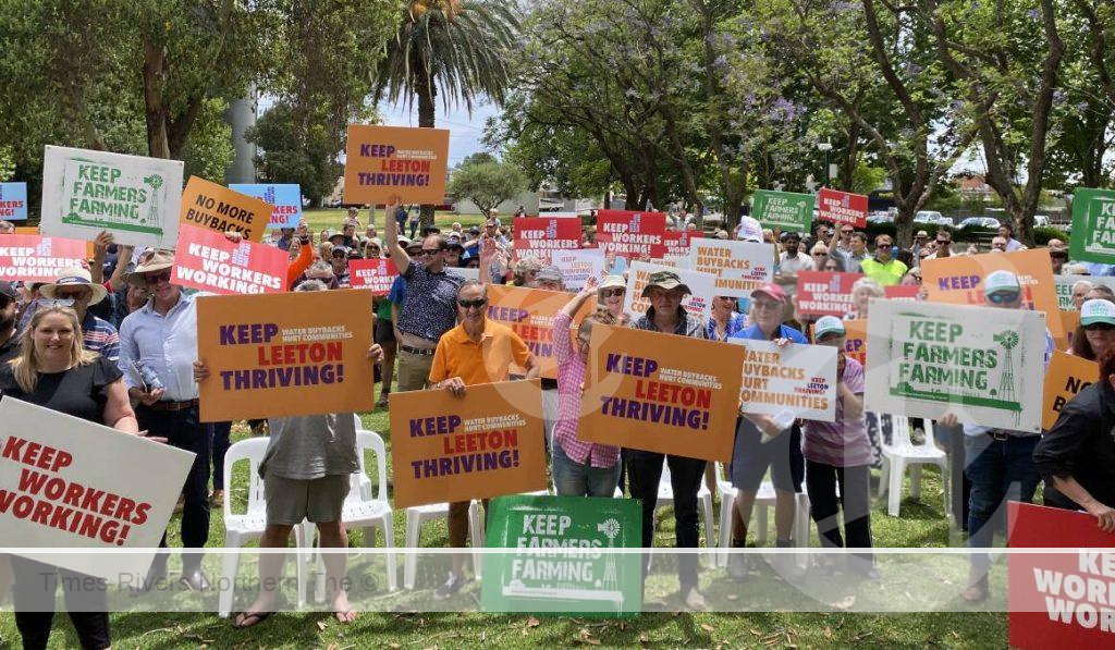 Water buybacks protest