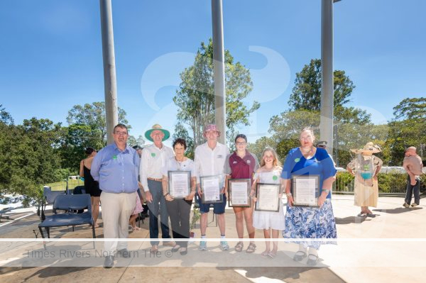 Richmond Valley Australia Day 2024 Award Winners.