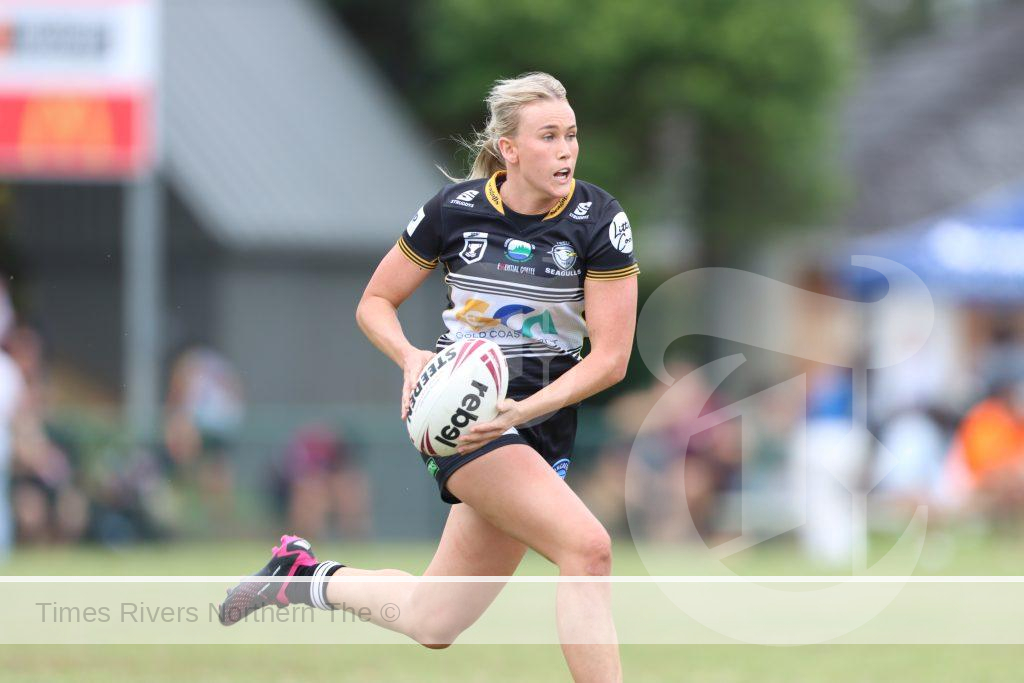 Tweed Seagulls player Jaime Chapman. Jaime also plays NRLW for the Titans, as well as represents NSW and Australia