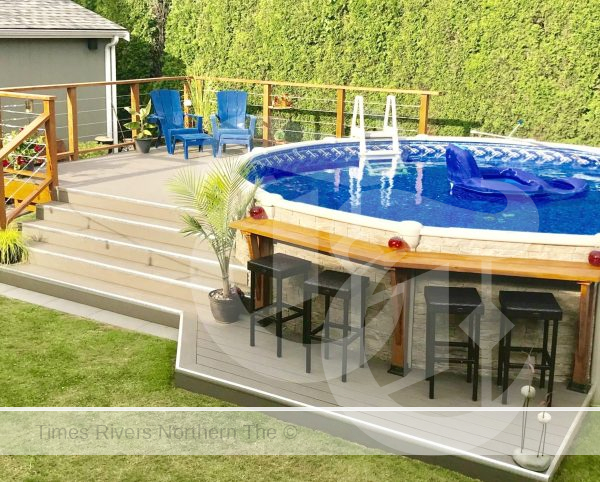 How to make a temporary pool look good