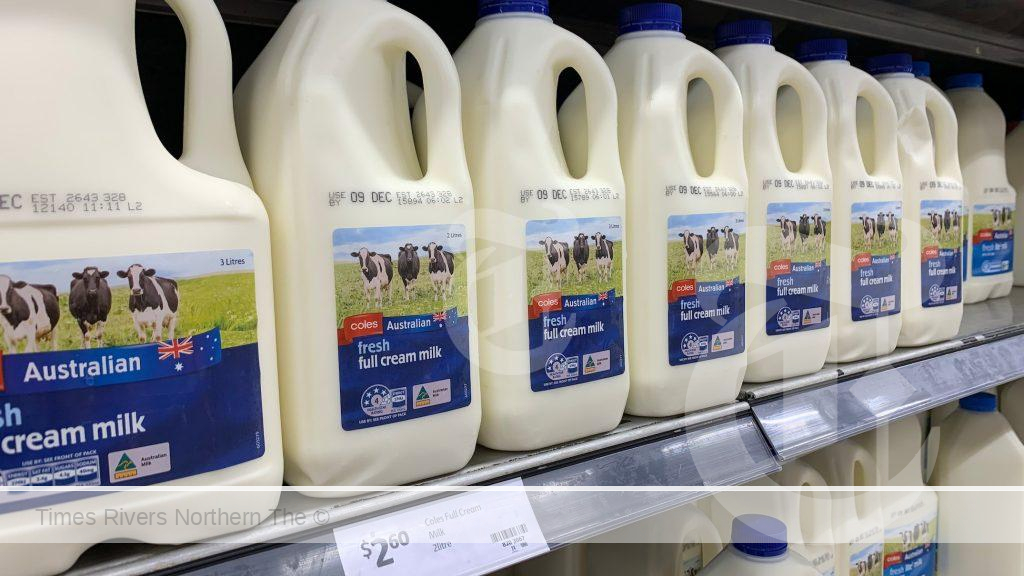 Coles milk as part of the Dairy Farm Sustainability Accelerator Fund