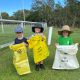3 young people during Clean up Australia Day Tweed