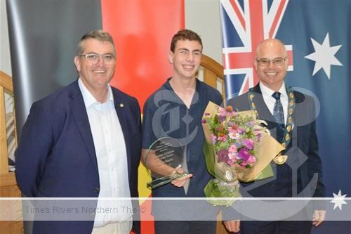 Clarence Valley Young Citizen of the Year Aidan Really