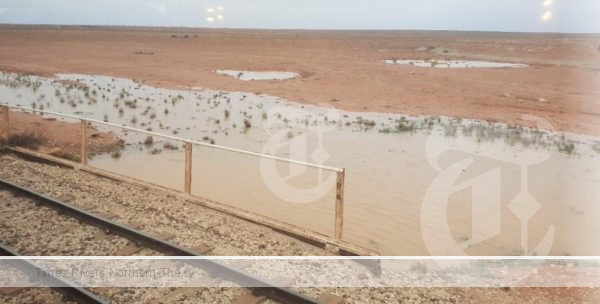 Flooding on the Nullabor aboard the Indian Pacific Train