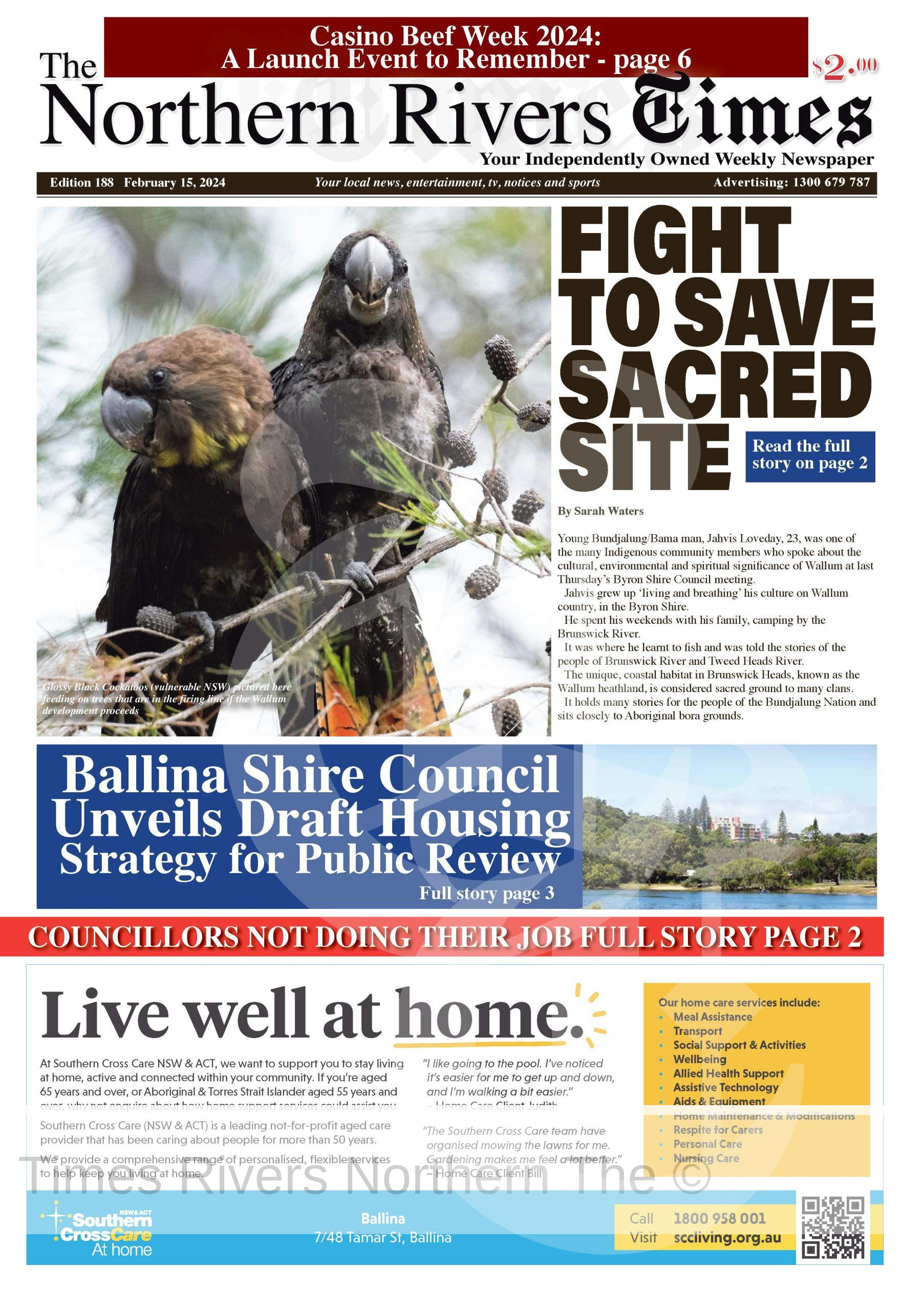 The Northern Rivers Times Edition 188