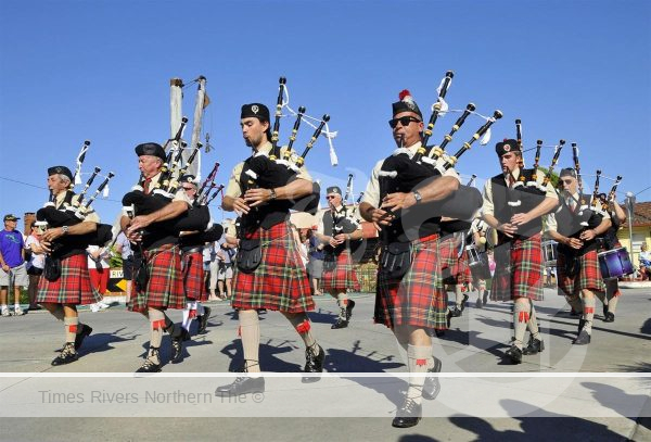 Pipe Band Competition at the 119th Maclean Highland Gathering
