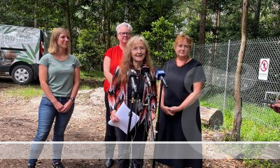 Janelle Saffin, Penny Sharpe speaking at FOK, February 2024 NSW Koala Strategy Saving Koalas