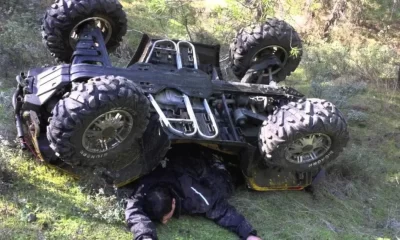 ATV crash Hay