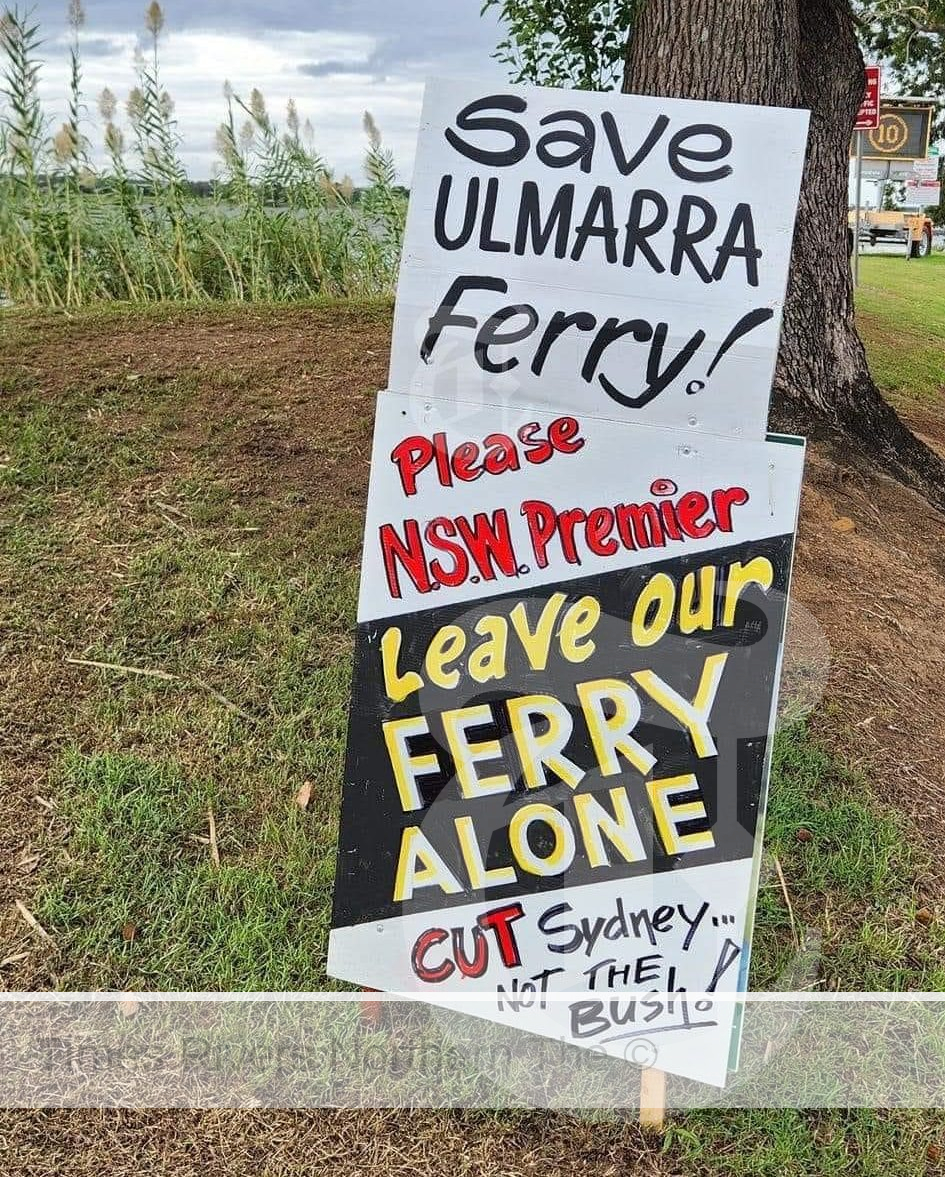 Ulmarra Ferry petition