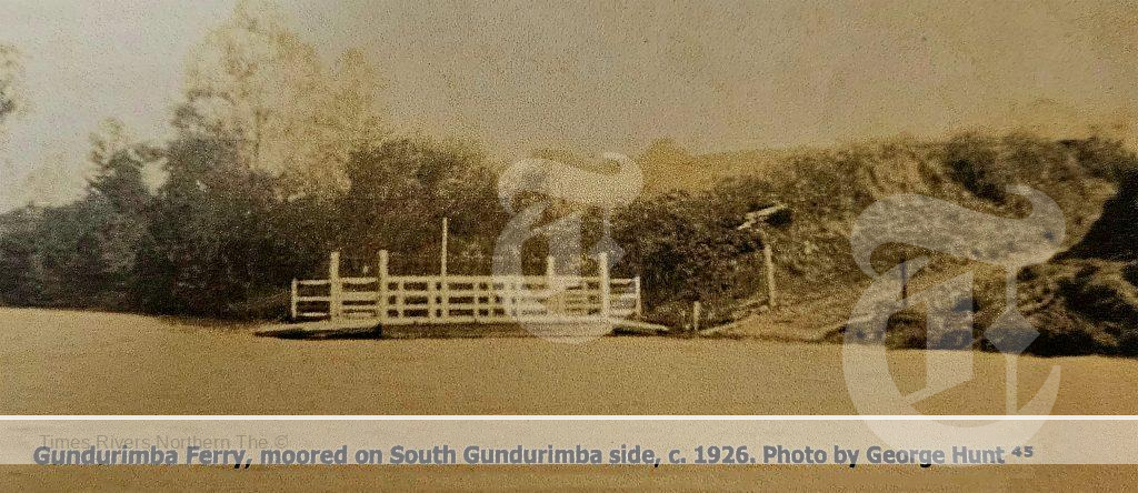 Gundurimba Ferry - 1926