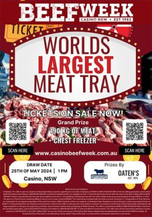Meat Tray Beef Week