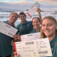 Paris 2024 Olympics Surfing - It's official! Surfers (L-R) Ethan, Jack, Tyler and Molly will all make their Olympic debut at Paris 2024